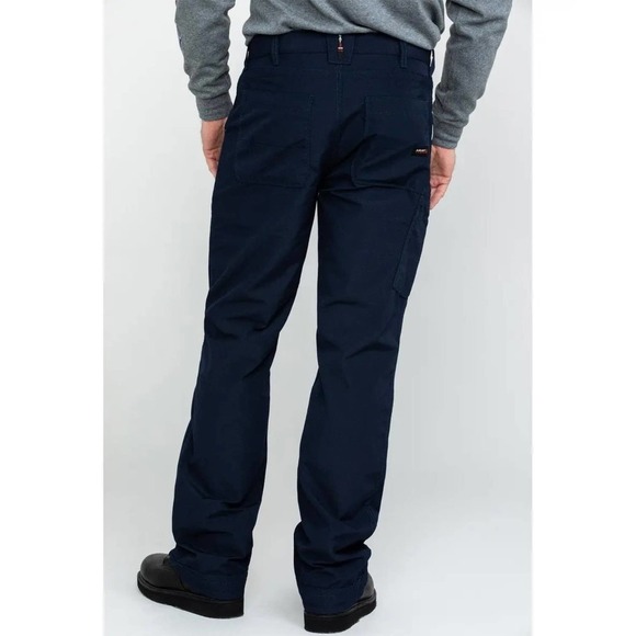 NWT Ariat FR M4 Low Rise Ripstop Bootcut Duralight Navy Pants - Picture 3 of 14